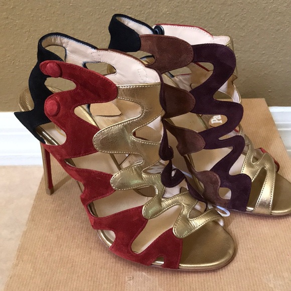 Christian Louboutin Valonana multicolor Sandals - Picture 1 of 7